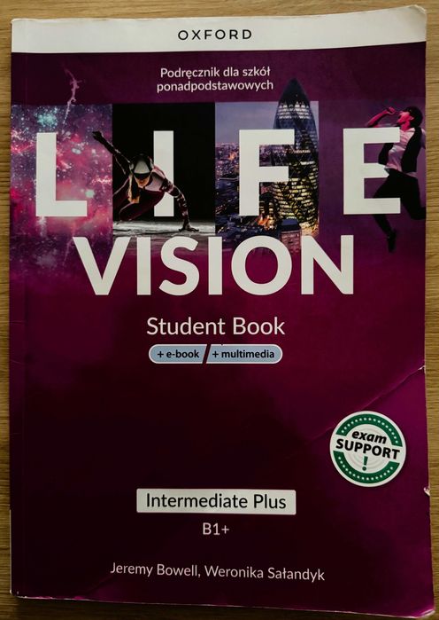 Life Vision. Intermediate Plus B1+.