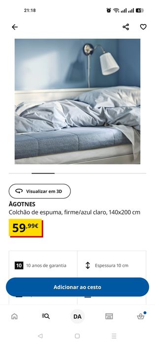 Colchão agotnes (IKEA)