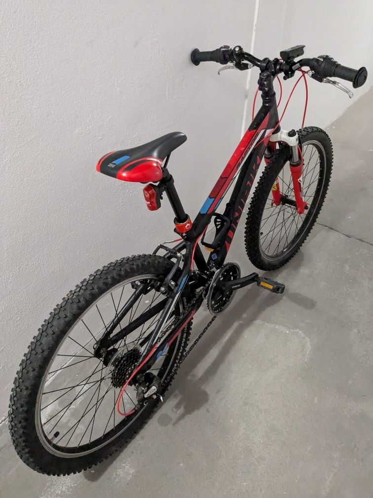 Unibike Raptor 11 czarno-czerwony