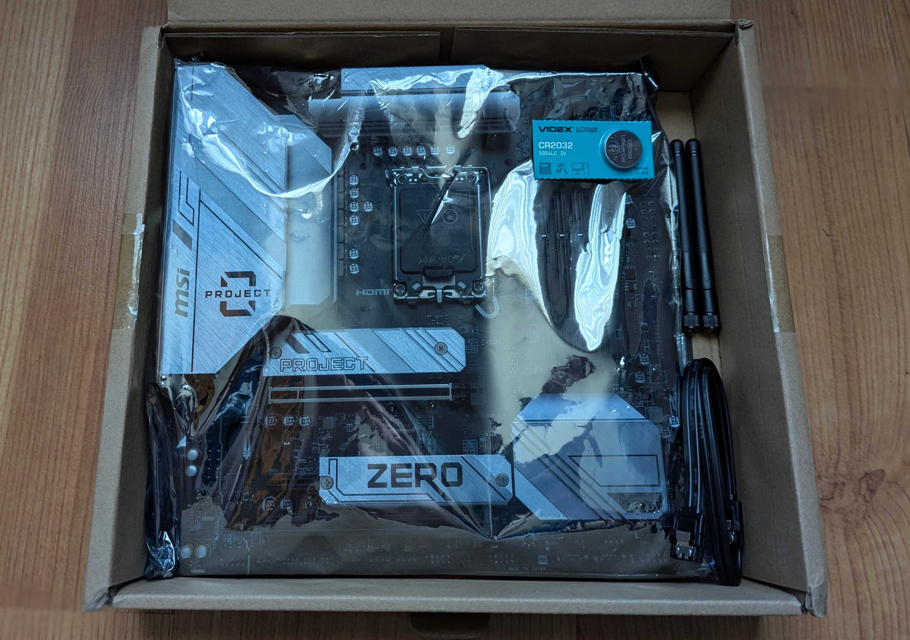 Материнская плата MSI B760M Project Zero mATX DDR5