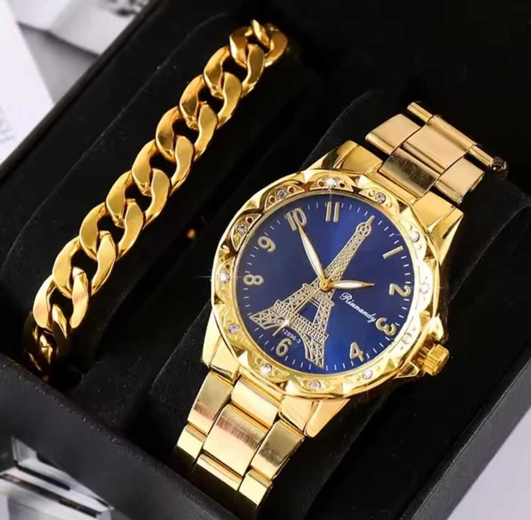Conjunto "Golden Paris" (Novo e embalado)