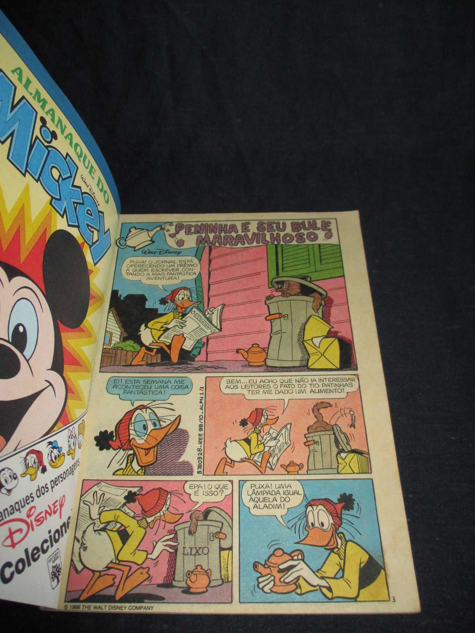Livros BD Almanaque do Peninha 1988