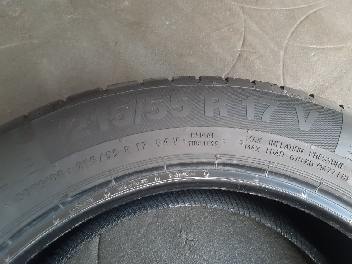 215/55/17 Continental ContiEcoContact 5 215/55 R17 94V 21рік