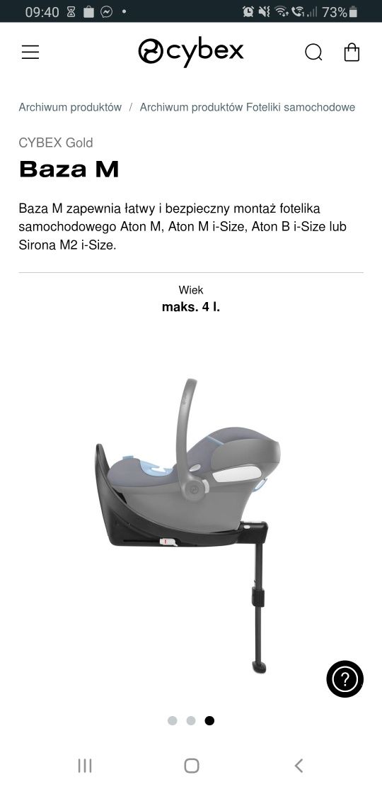 Baza Cybex base M