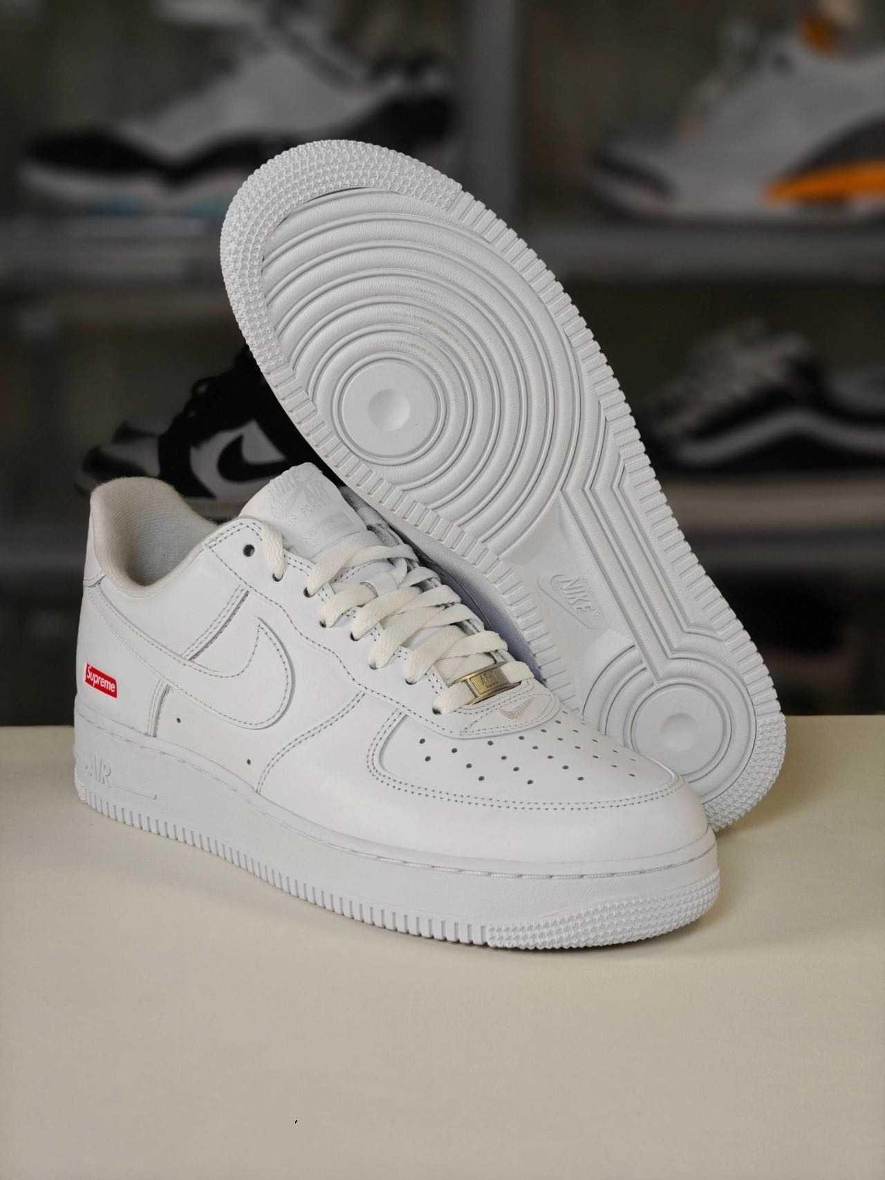Buty męskie NikeAirForce 1 LowSupremeWhite  nowy R.39