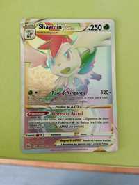 Shaymin V-astro (Vstar) rainbow (173/172) em sleeve, carta impecável