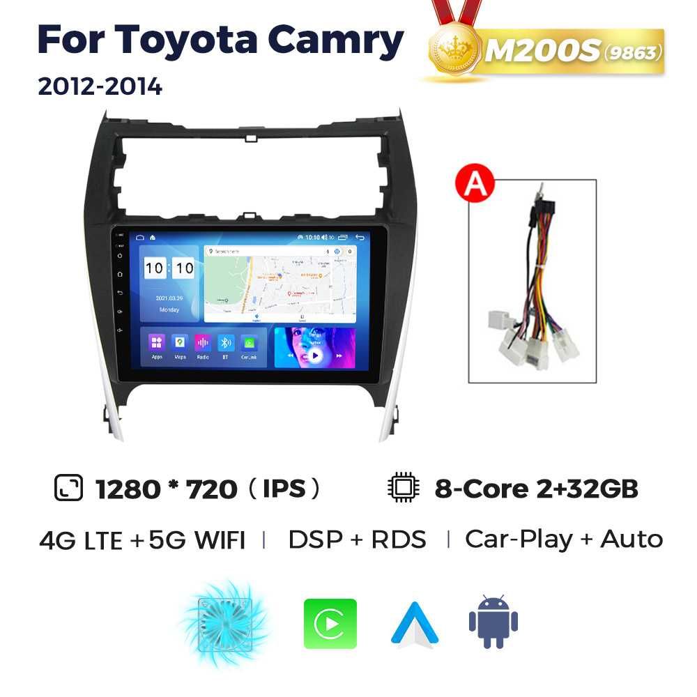 Штатна магнітола Toyota Camry USA android GPS навігація Тойота