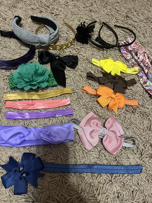 Обруч повʼязка резинки заколки