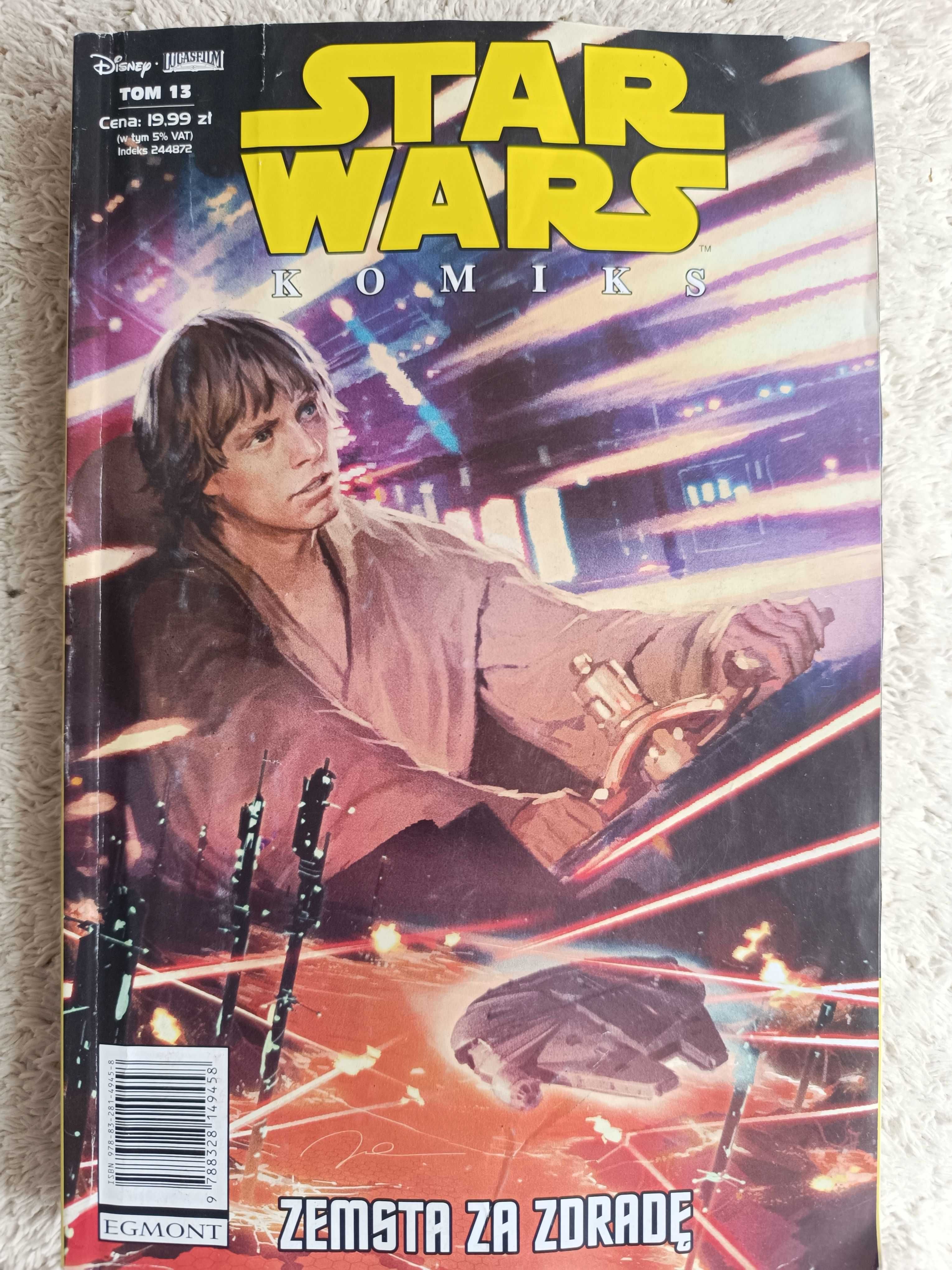 Star Wars tom 13 Zemsta za zdradę Komiks Egmont
