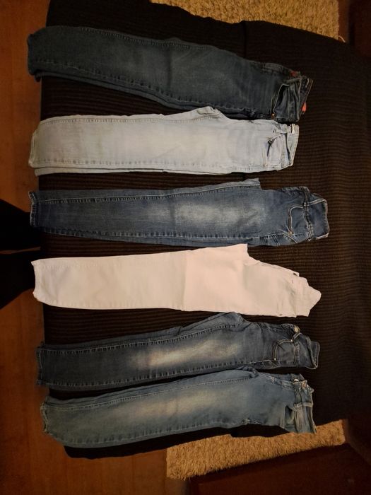 Lote 6 pares de calças n.36 tiffosi