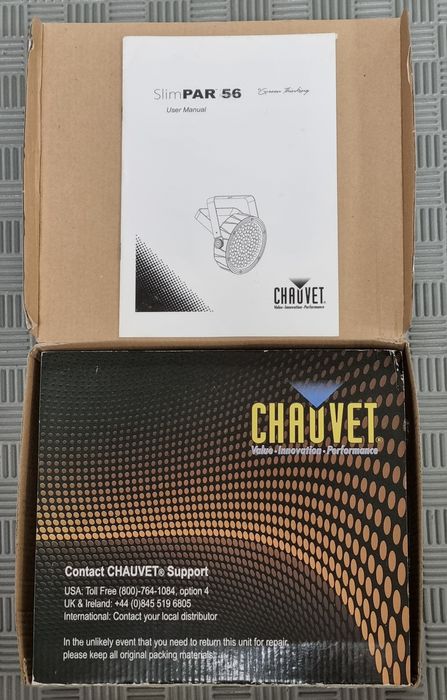 Chauvet Obey 10 DMX-512 + Chauvet SlimPAR 56 [4шт]+ Cables