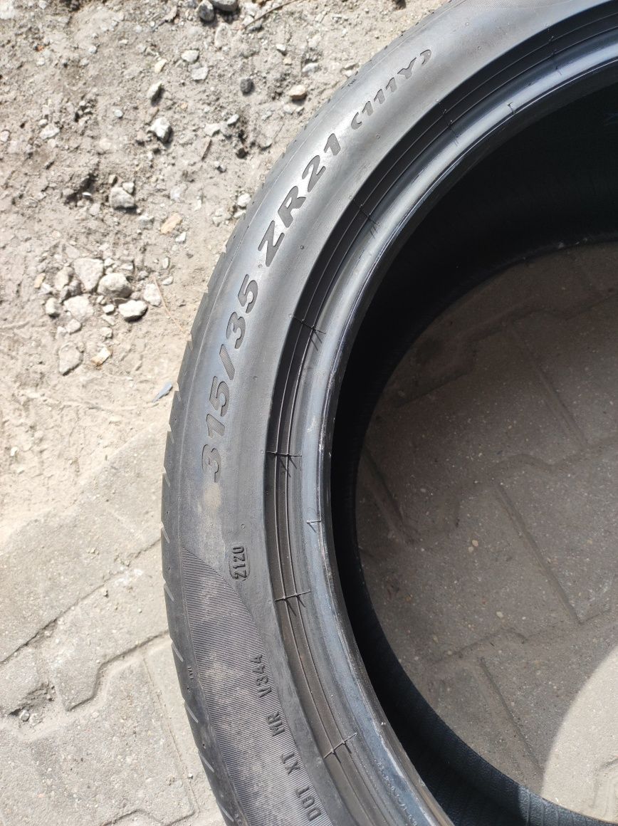 Opony letnie 2x 285/40R21 2x 315/35R21 Pirelli P Zero Wolsztyn