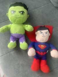 Мякі іграшки Халк та Супермен