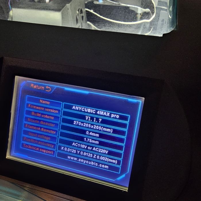 Drukarka 3D Anycubic 4MAX PRO zamknięta (4 max pro nie creality ender)