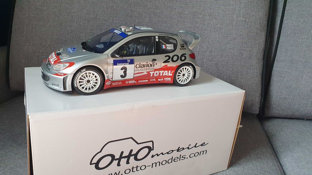 Peugeot 206 WRC #3 Tour de Corse 1:18 Otto