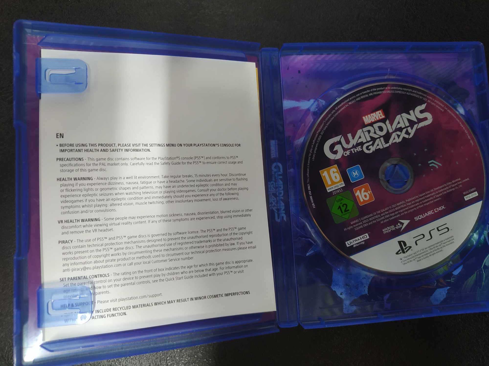 Marvel's Guardians of the Galaxy PS5
