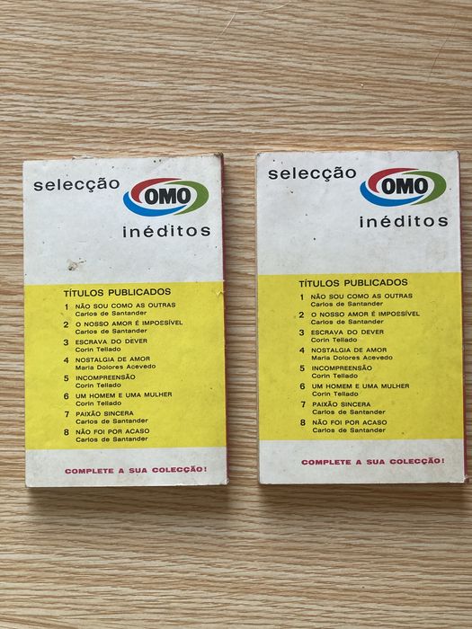 Livros da coleção “Seleção de Inéditos”