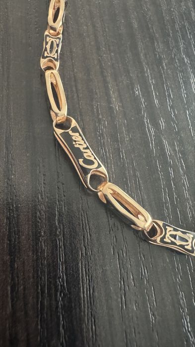 Złoty lancuszek Cartier 585 35g