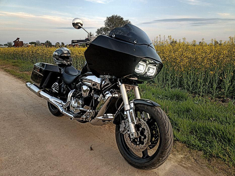 Hyosung gv650 Bagger Touring Harley Road glide Custom ZAMIANA