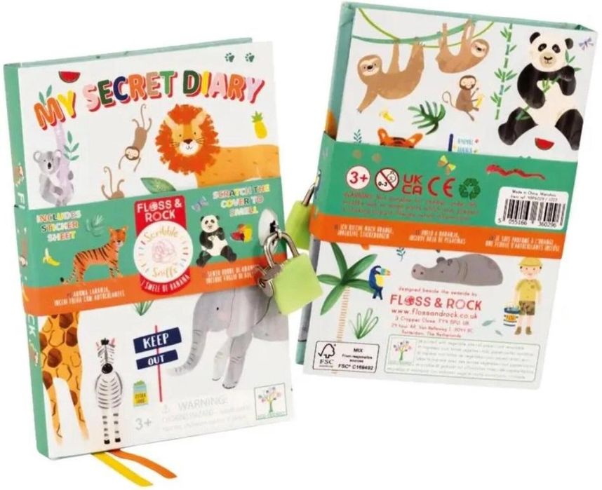 Pamiętnik pachnący dżungla Floss & Rock