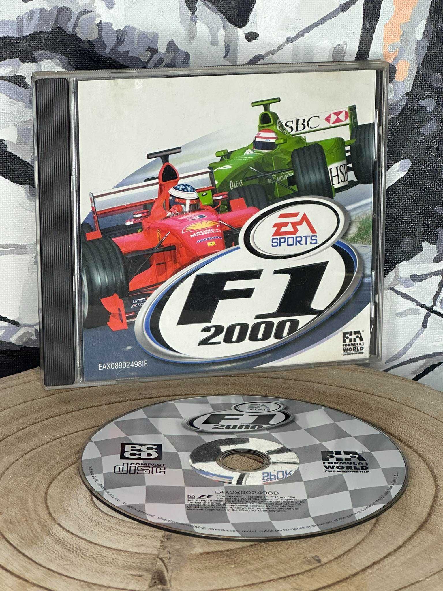 F1 2000 EA GAMES - z dużego box - stan bardzo dobry - PC