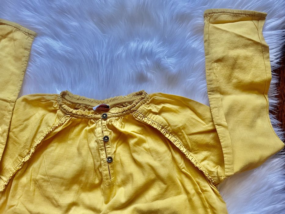 Bluzka letnia bawełniana długi rękaw Tape a loeil rozm. 128, y.8