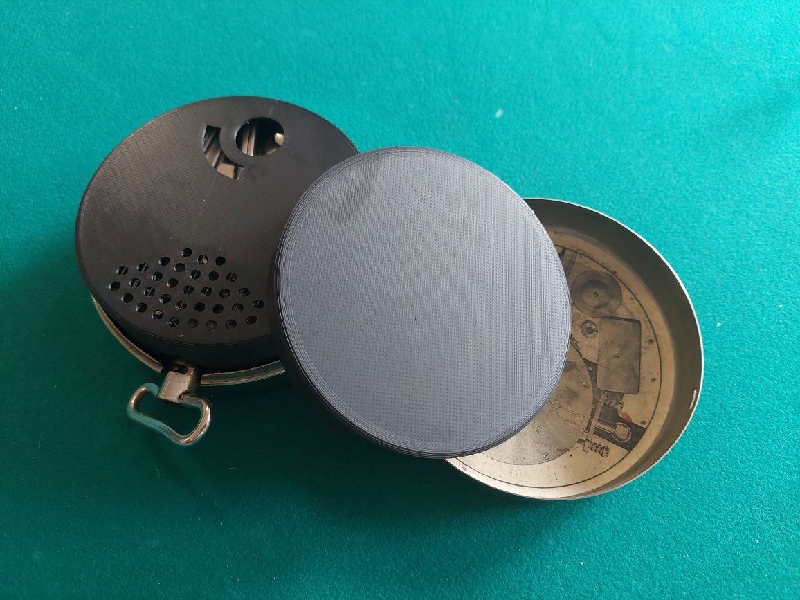 Caixa ressonância para gramofone Mikiphone vintage