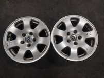 FELGI ALUMINIOWE 2 SZT 5X112 7Jx15 ET39 FI57,1 VW AUDI 8E0601025