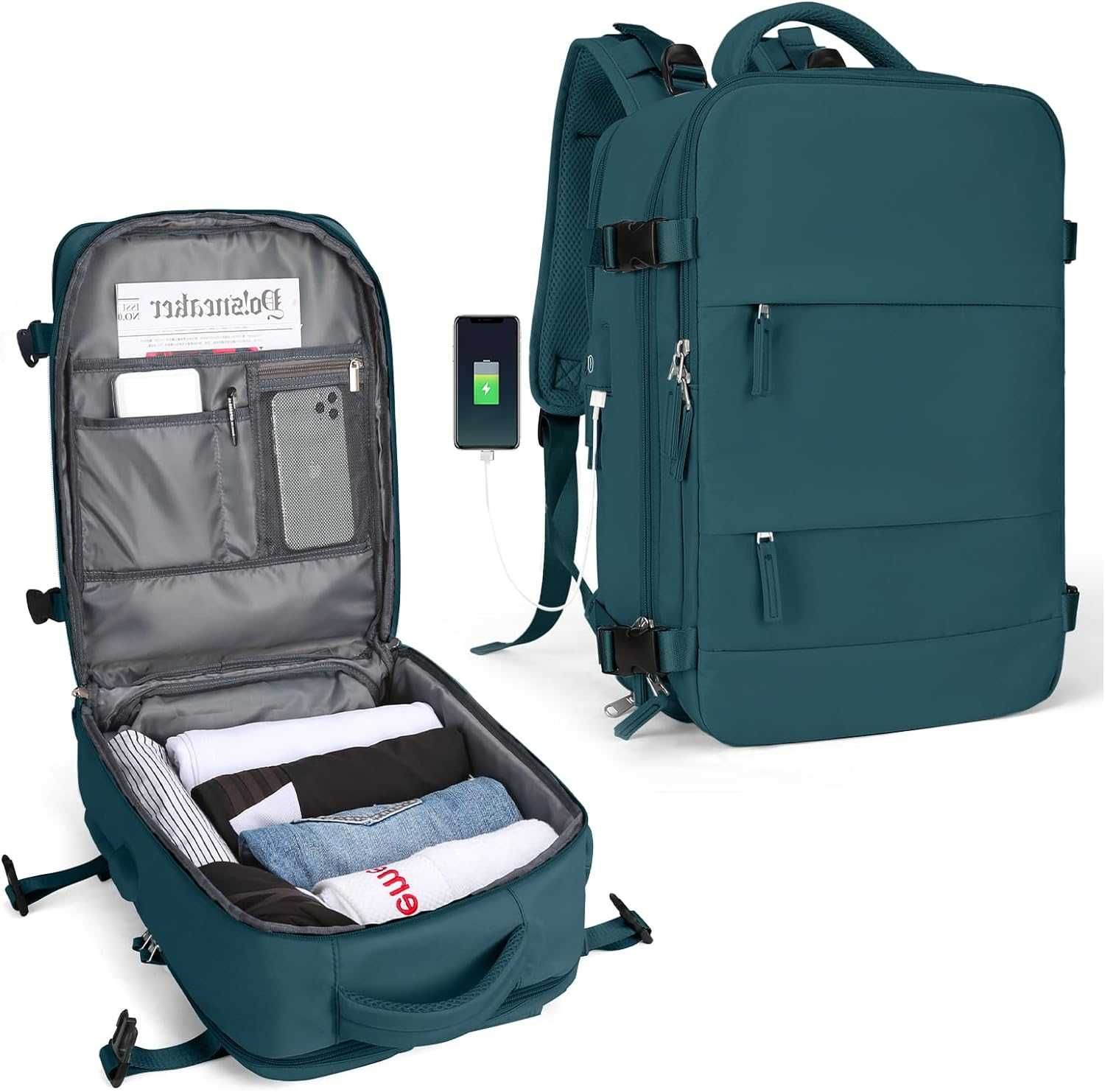 NOVO - mochila de viagem, bolsa para computador portátil várias cores