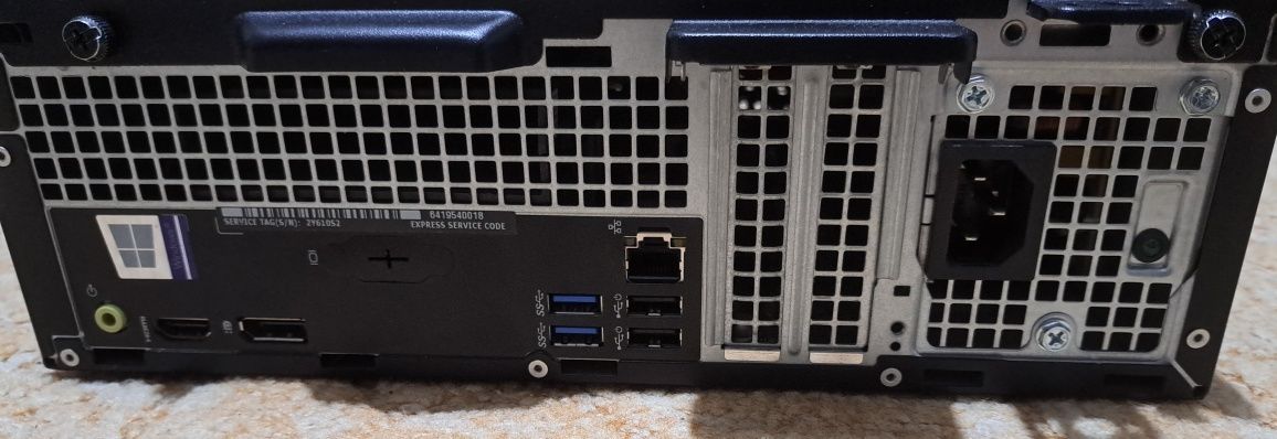 Dell 3050 i3 2/4x 3,70GHz/8GB DDR4/Nowy 256SSD Win11 PRO