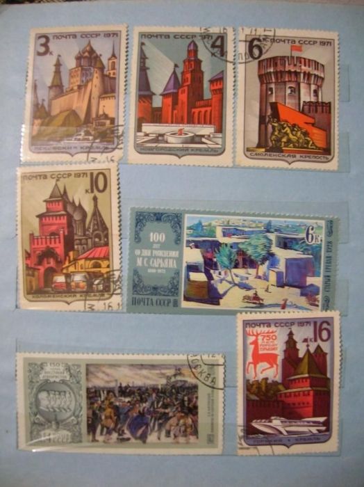 марки СССР та імпорні 250шт.