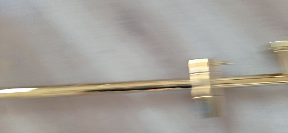 OMNIRES Drążek prysznicowy 66cm, złoty DR12GL