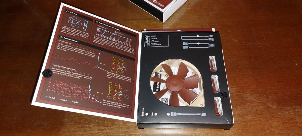 Кулер Noctua NF-B9 PWM, 92 мм, 1600 об/мин. с регулировкой