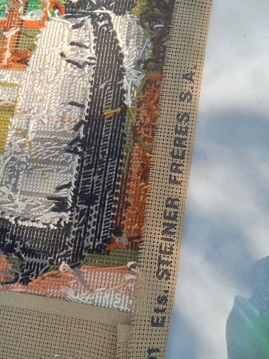Картина, ручная вышивка, Франция