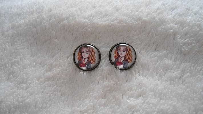 Kolczyki Harry Potter Hermiona