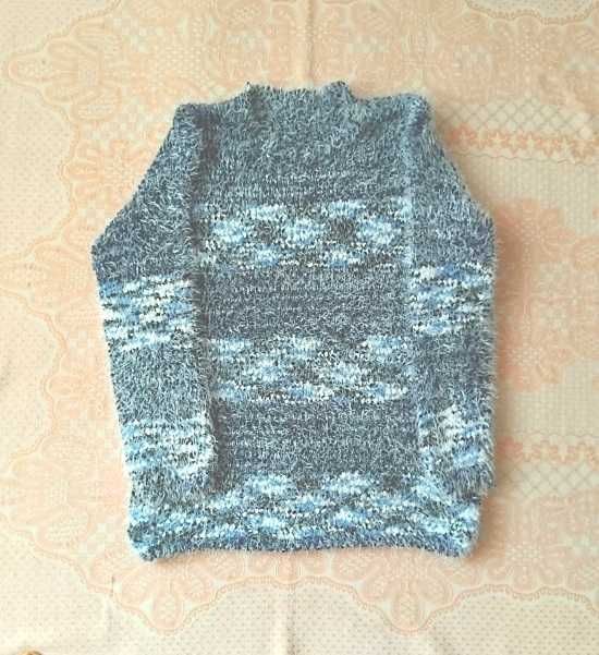 Мягкий пушистый красивый свитер джемпер травка XL/48-50