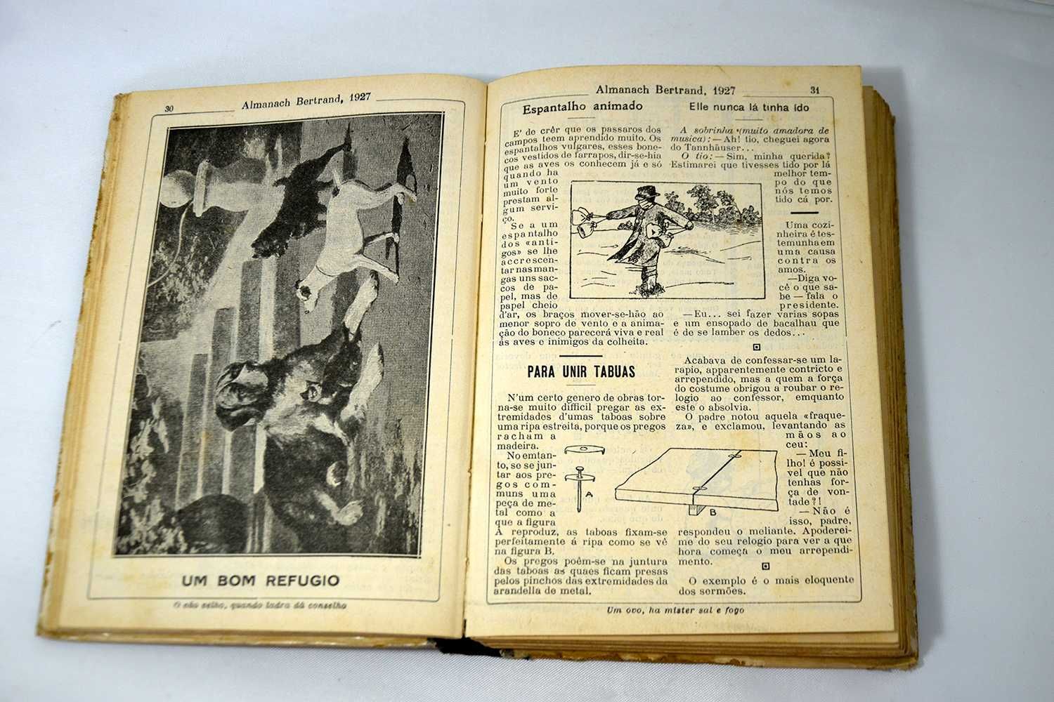 Almanaque Almanache Bertrand 1927