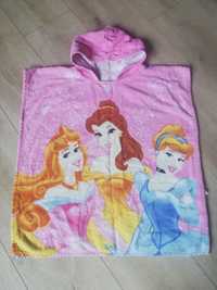 Bawełniany ręcznik, pareo ponczo,dla dziewczynki, Disney 110cm/53cm