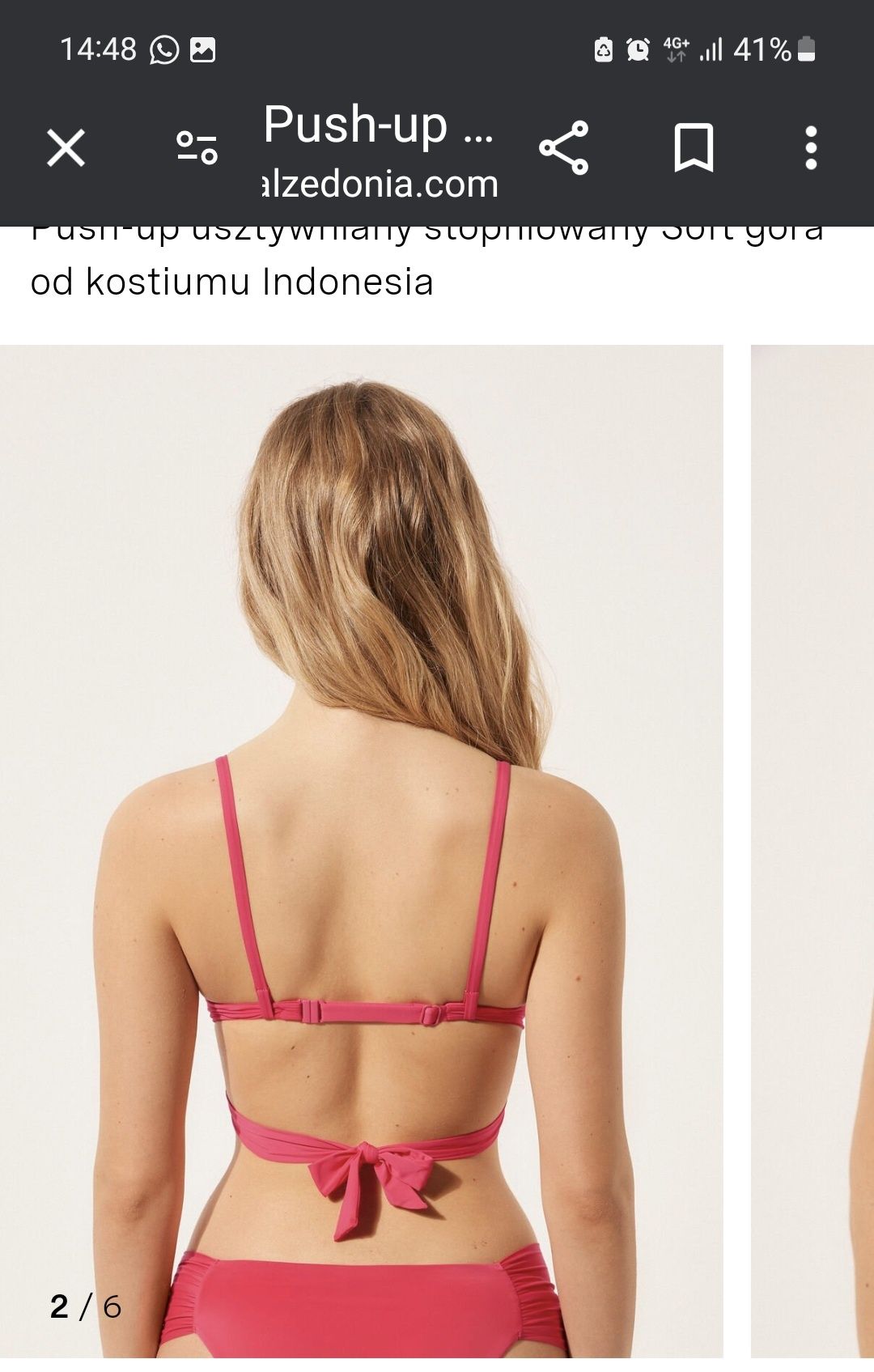 Kostium kąpielowy Calzedonia