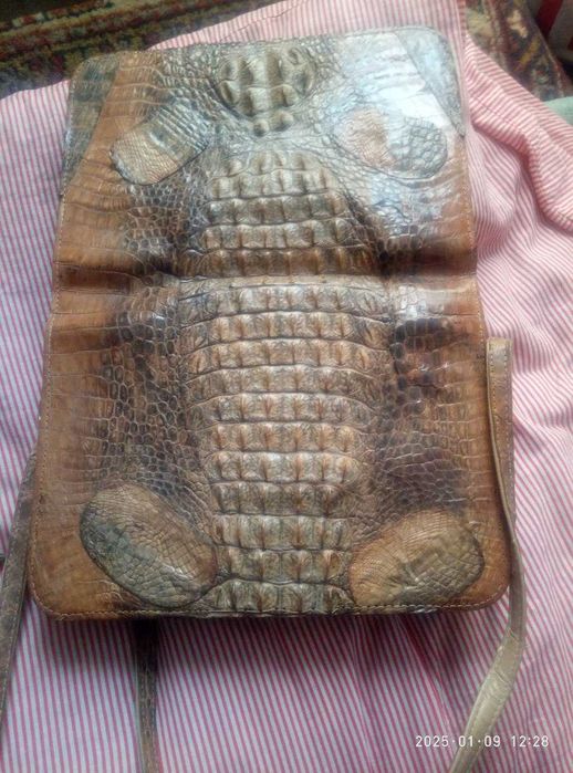Сумка кожа крокодила