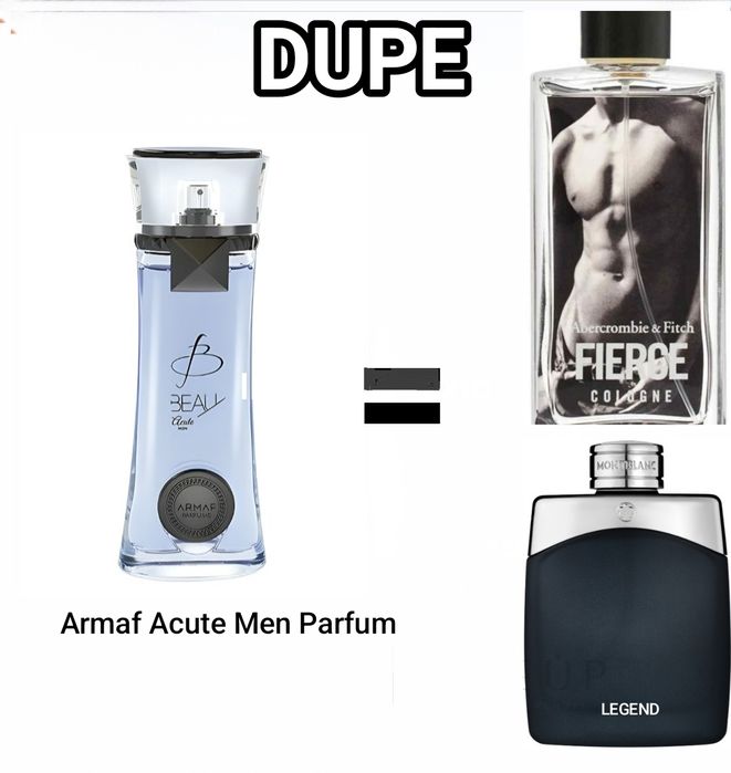 Beau Acute EDP Armaf Original - Inspiração: Fierce e Montblanc LEGEND