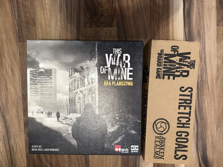 This war of mine edycja KS kickstarter + promo pyrkon