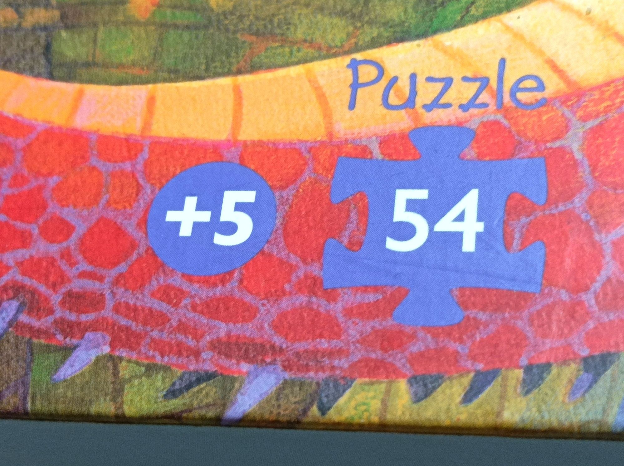 Puzzle - Vaillant & o Dragão (Novo - 5+)