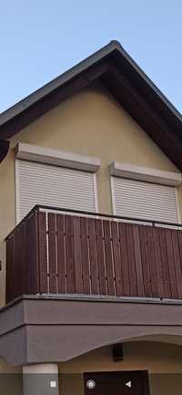 Roleta zewnętrzna na drzwi balkonowe szer. 125cm.