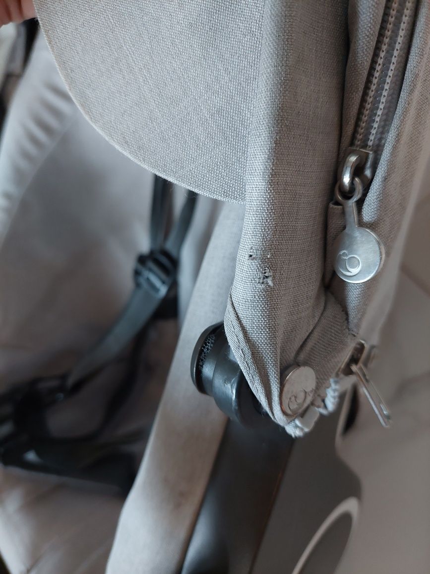 Wózek spacerowy spacerówka Stokke Trailz szary Grey