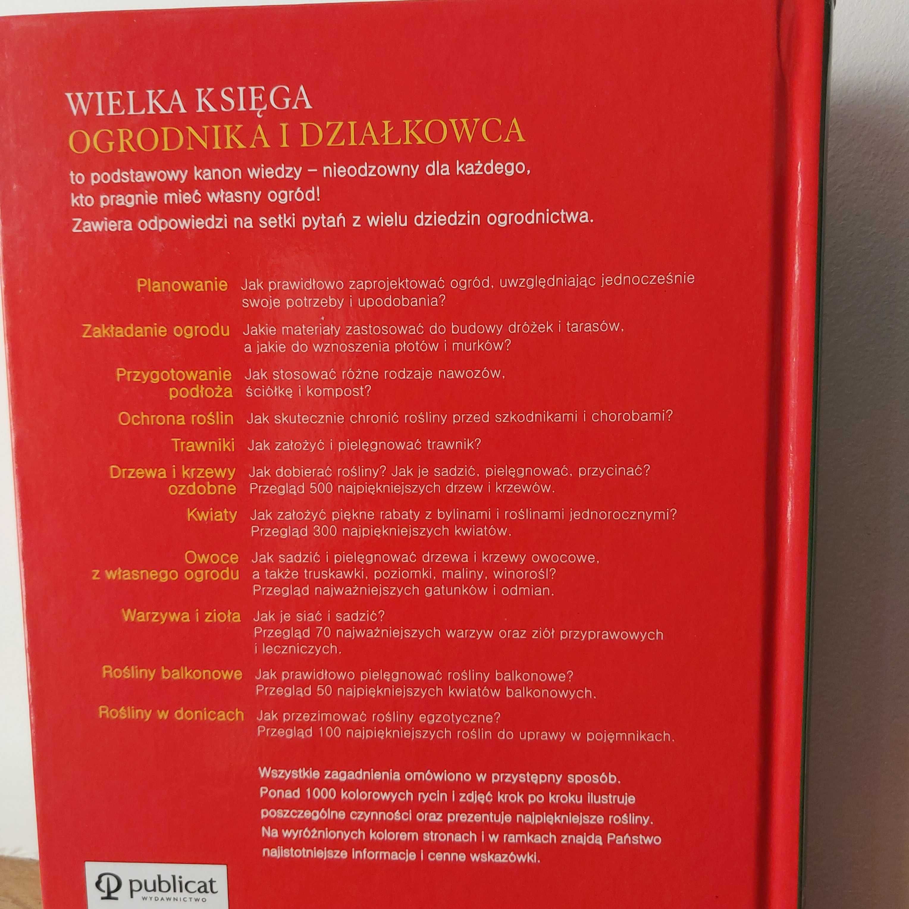 Wielka księga ogrodnika i działkowca. Wolfgang Kawollek NOWA