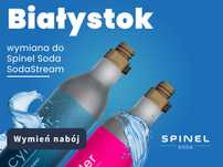 WYMIANA gaz CO2 do SODASTREAM Białystok RóżoweQC Niebieskie Spinelsoda