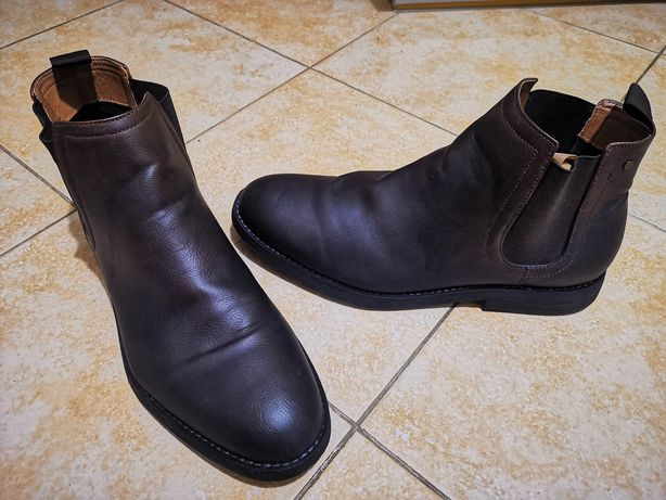 Ботинки/полусапоги мужские H&M 44р коричневые