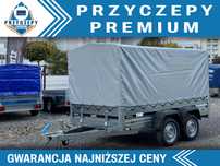 Przyczepa MARTZ PREMIUM 264/2 + Stelaż Pokrowiec H1100 Polski Producen