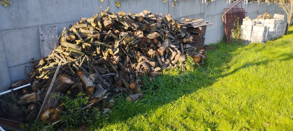 Drewno sliwkowe opałowe kominkowe lub do wędzarni